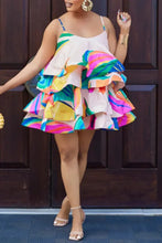 Load image into Gallery viewer, Aya Tropical Swing Dress