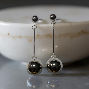 Hannah Drops-Silver