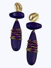 Load image into Gallery viewer, Wired Wooden Earrings