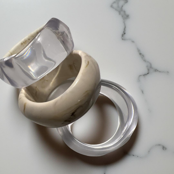 Stackable Resin Bracelets