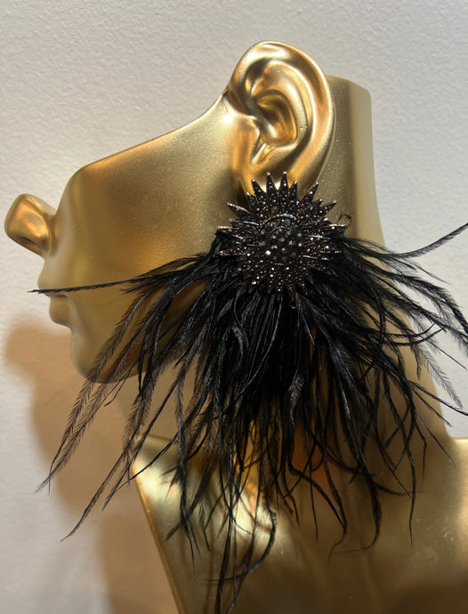 Onyx Ostrich Feathers