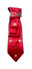 Load image into Gallery viewer, Love Red Kisses Tie