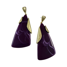 Load image into Gallery viewer, Triangle Drop Earrings