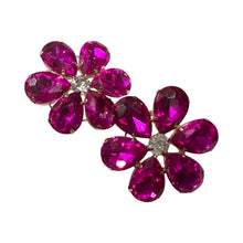 Load image into Gallery viewer, Daisy Earrings-Fuschia