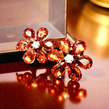 Load image into Gallery viewer, Daisy Earrings-Orange