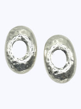 Load image into Gallery viewer, Oh My Oh Brushed Hammered Earrings