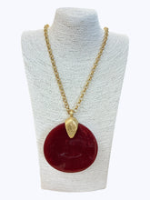 Load image into Gallery viewer, Resin Acrylic Round Necklace