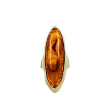 Load image into Gallery viewer, Resin Skinny Oval Ring