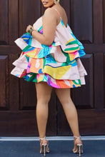 Load image into Gallery viewer, Aya Tropical Swing Dress